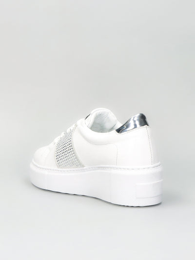 LEATHER SNEAKER - WHITE