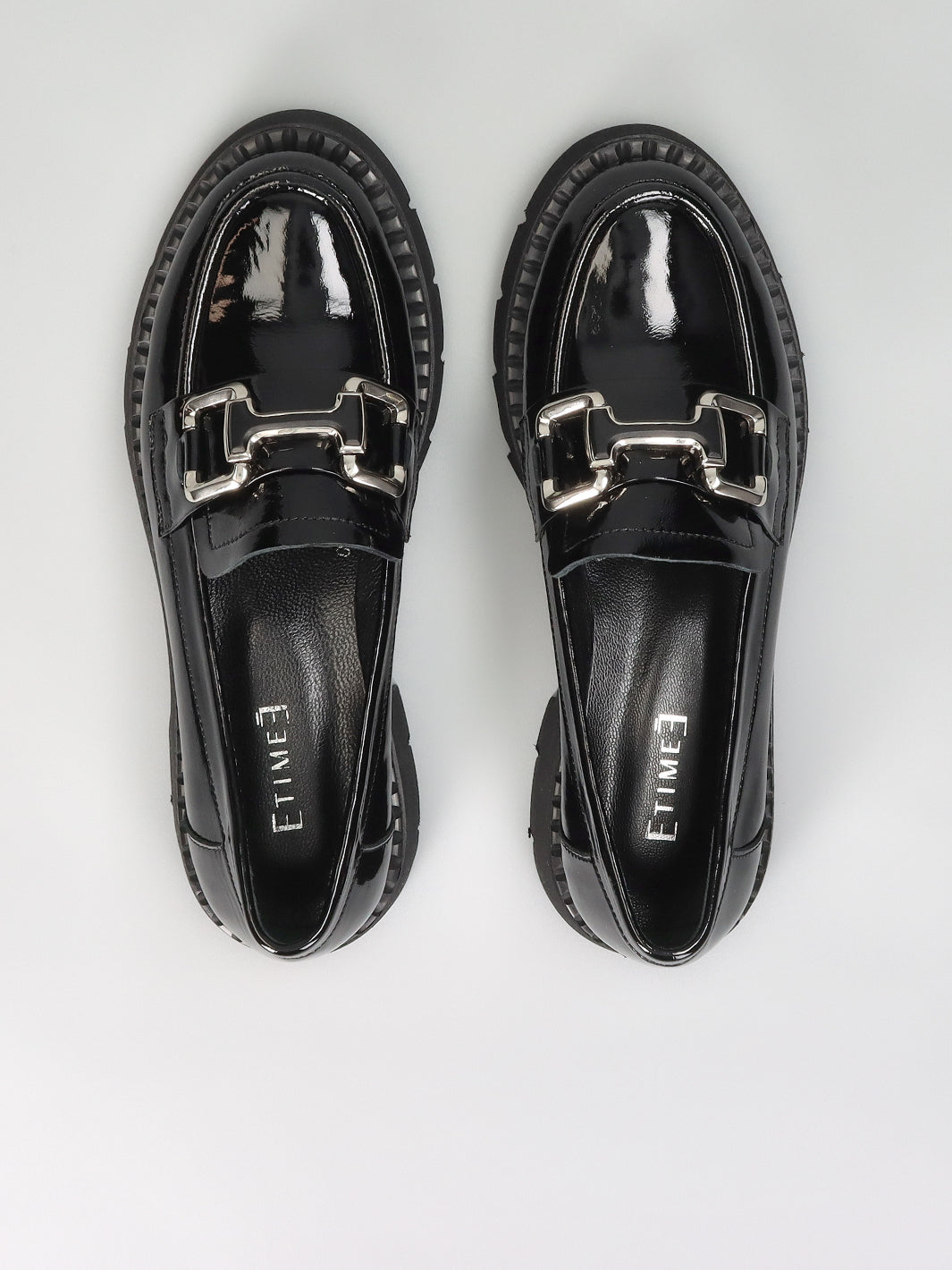 LEATHER MOCCASINS - BLACK