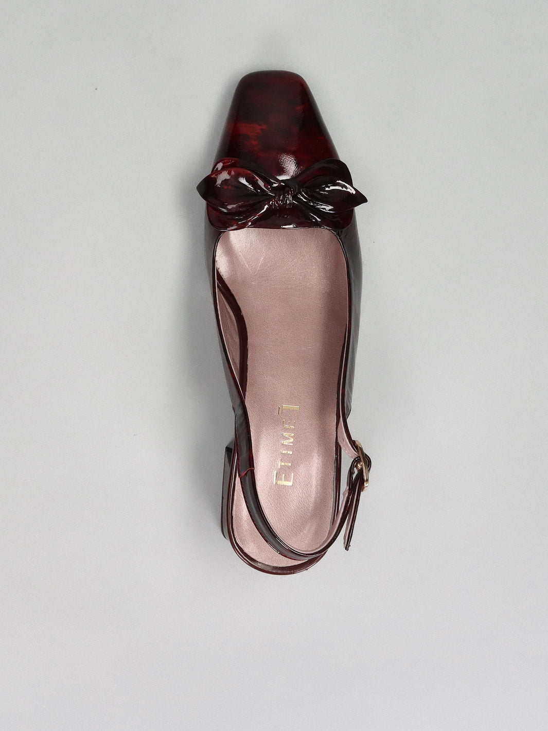 LEATHER SLINGS - BURGUNDY