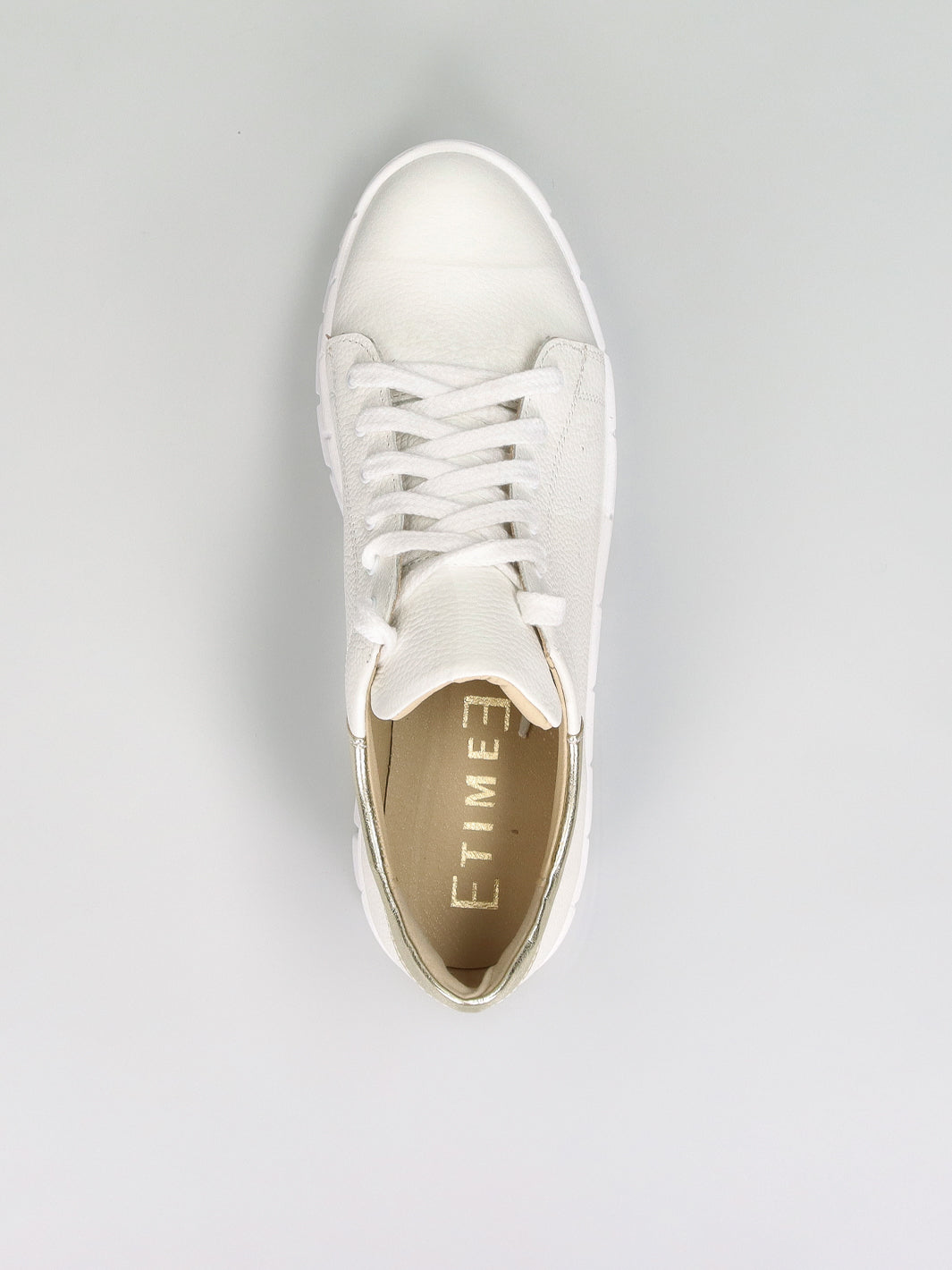 LEATHER SNEAKER - WHITE