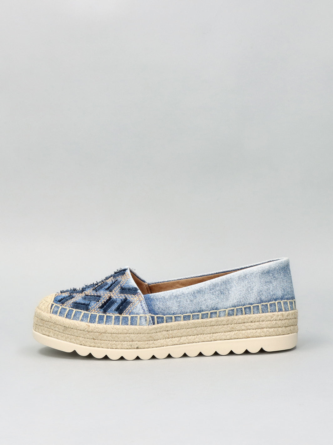 DENIM ESPADRILLES - BLUE