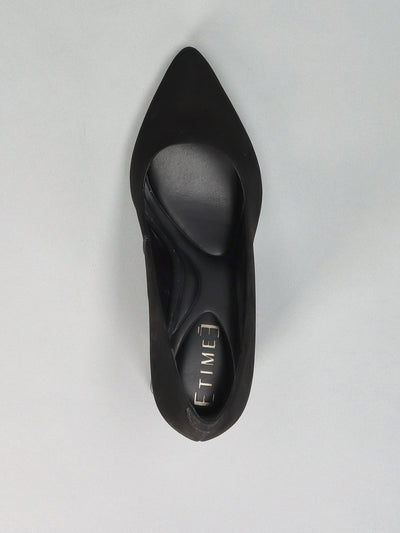 NUBUCK PUMPS - BLACK