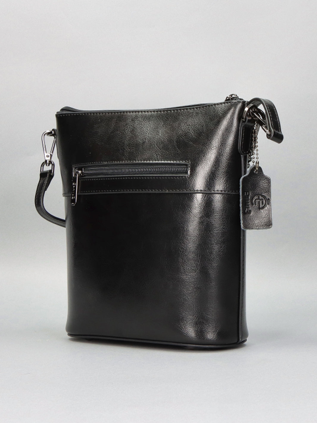 LEATHER BAG - BLACK