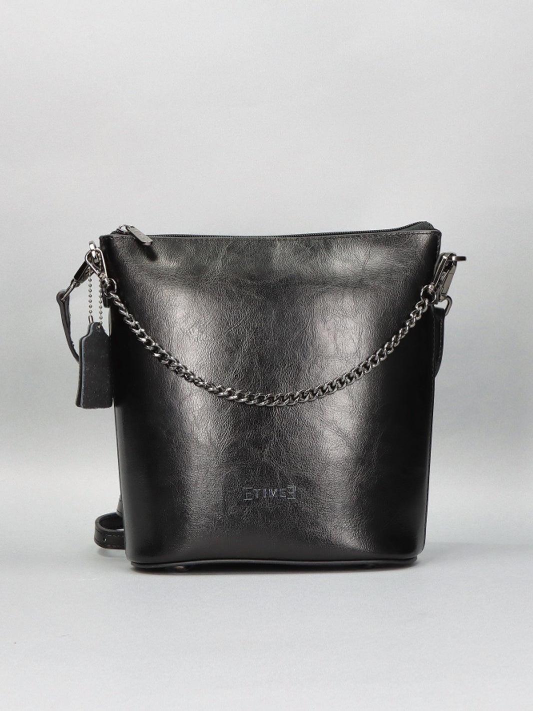 LEATHER BAG - BLACK